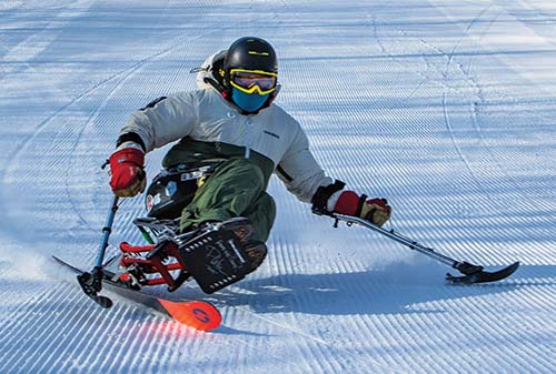 The Monoski is Alive & Well in Wyoming