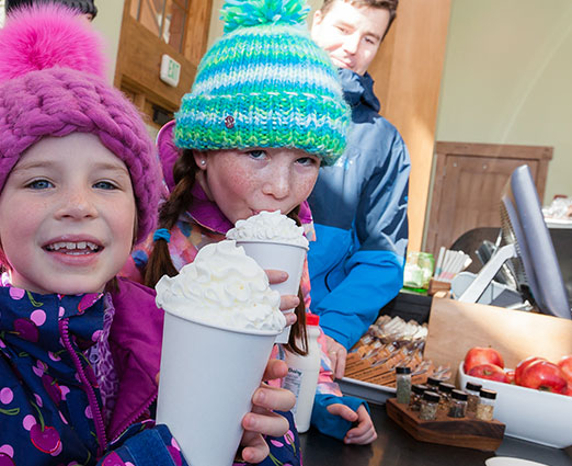 Mansfield Terrace Kids with Hot Cocoa