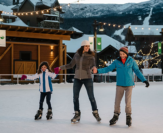 Family Ice Skating