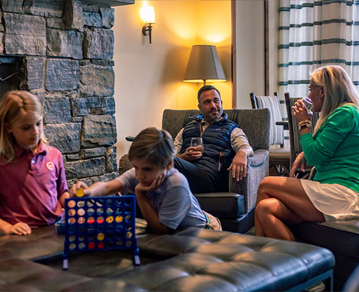 WhistlePig Pavilion Apres-Ski The Penthouse Lounge with a Family