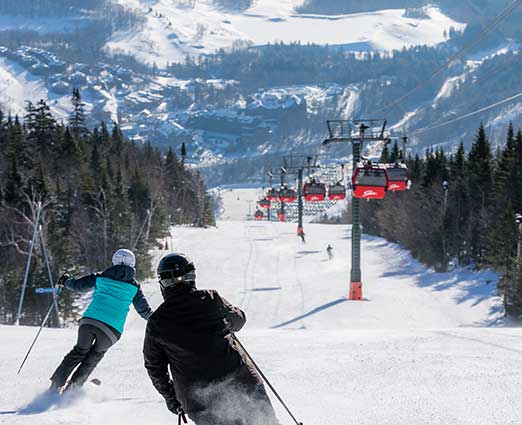 Skiing Gondola