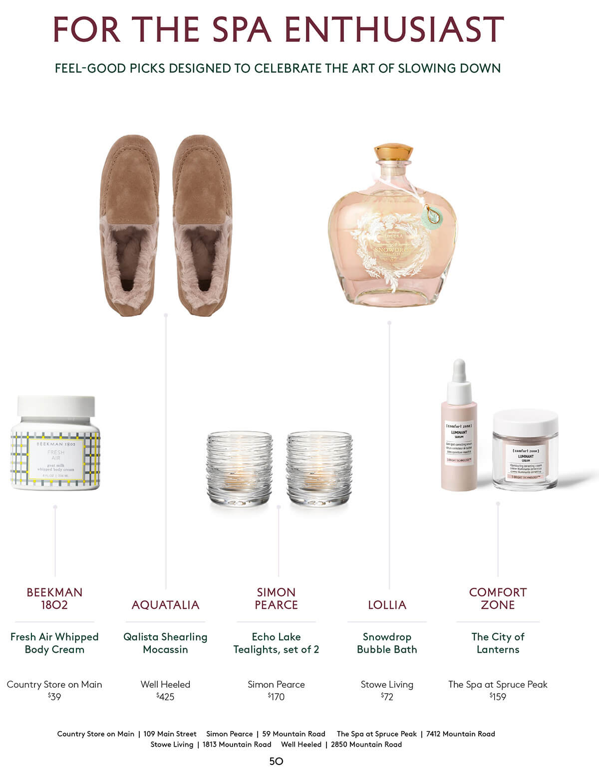 For the Spa Enthusiast