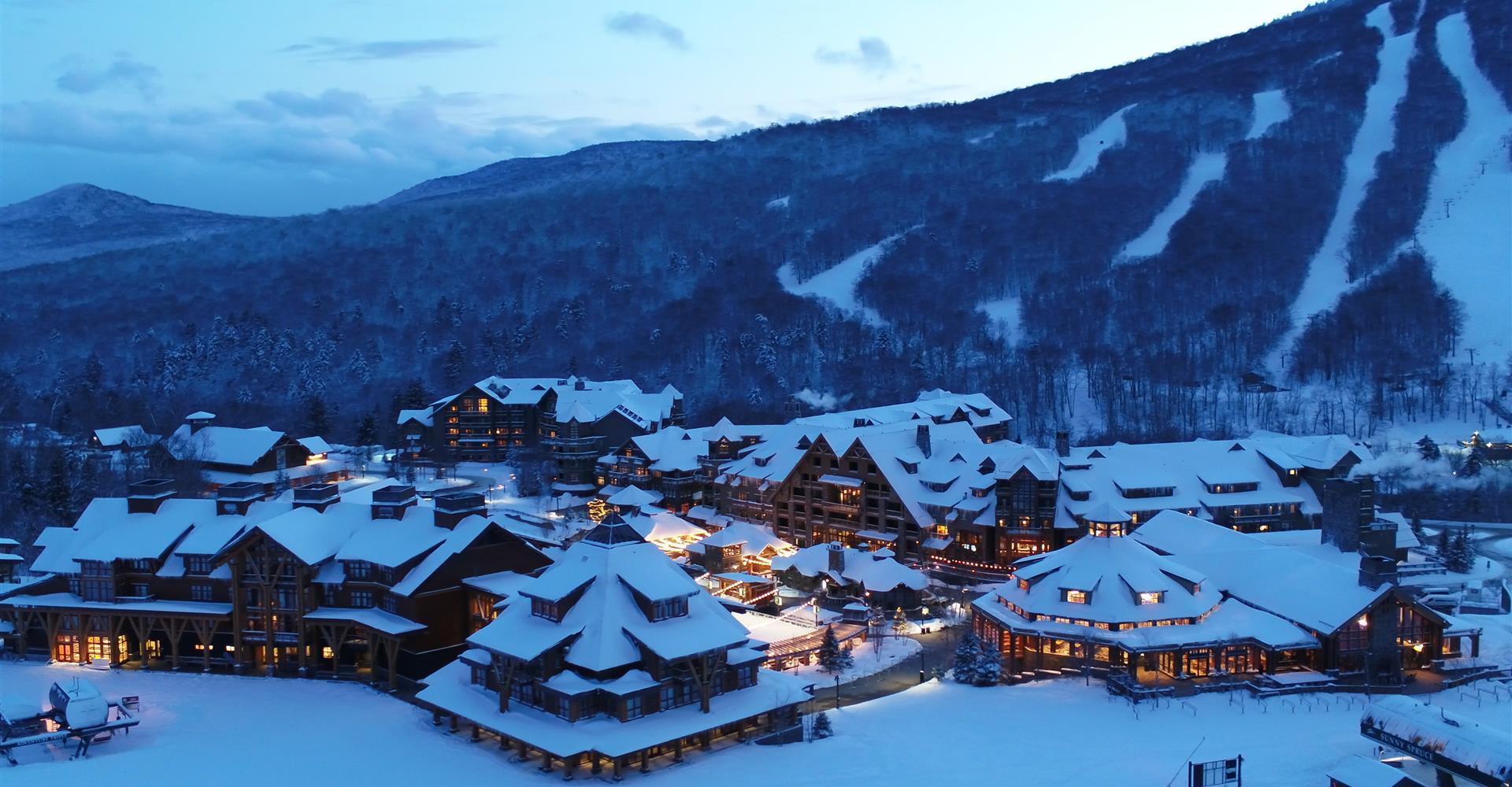 Spruce Peak at Stowe Vermont Formerly Stowe Mountain Lodge SkiIn