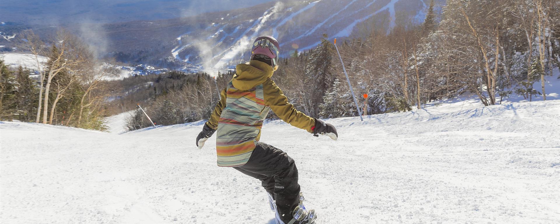 Ski & Ride In Stowe, Vermont Spruce Peak at Stowe Mt. Mansfield Skiing