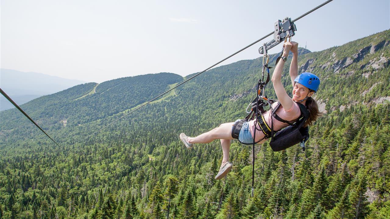 Get the inspiration flowing with an adrenaline-pumping Zipline break.