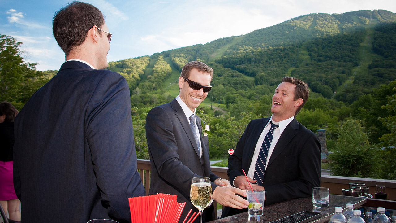 Ballroom Terrace - Ideal for refreshing cocktail receptions