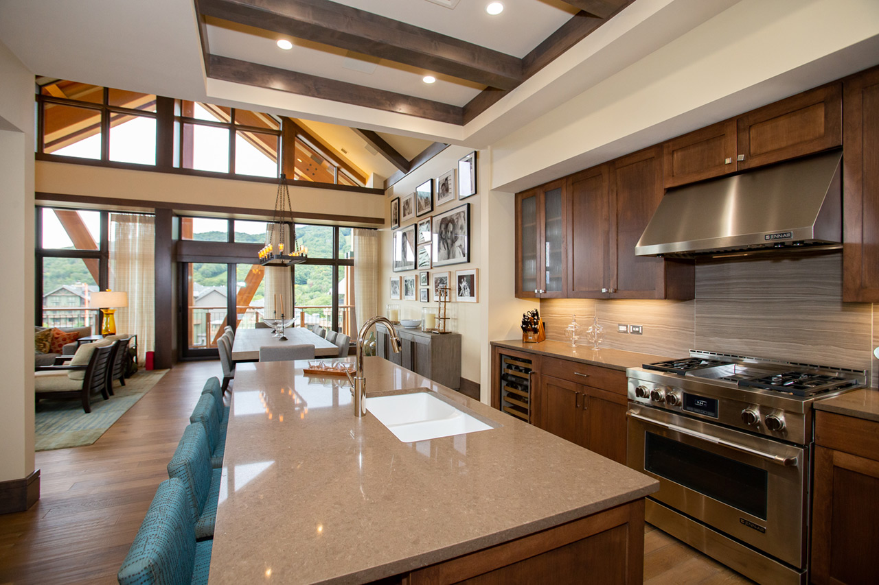open concept interior