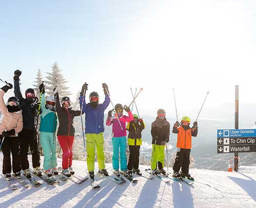 Skiing Gondola